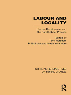 cover image of Labour and Locality